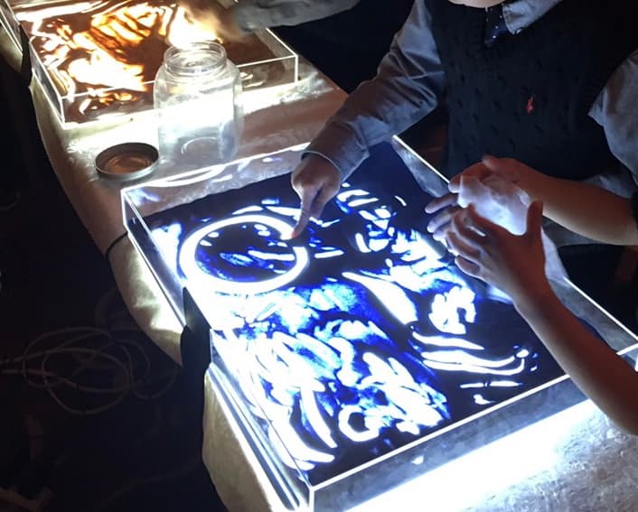 サンドアート体験