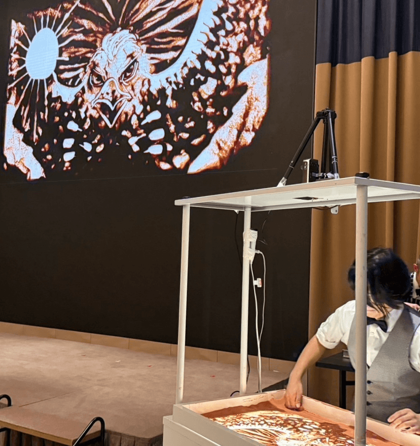 ザ・リッツカールトン福岡でサンドアートパフォーマンス