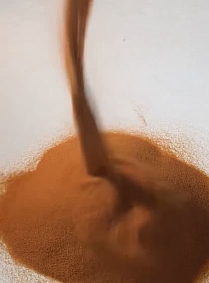 サンドアートの砂の紹介