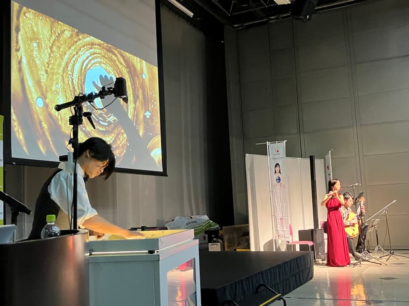 名古屋遠征:砂と音の「サンドアートコンサート」